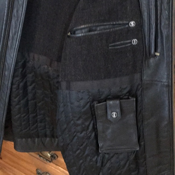 Joseph & Feiss Int’l 3XLT leather bomber jacket - Picture 2 of 6